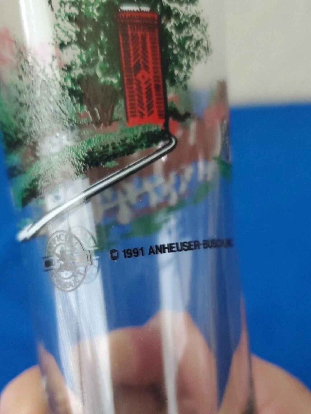 Budweiser tall pilsner
